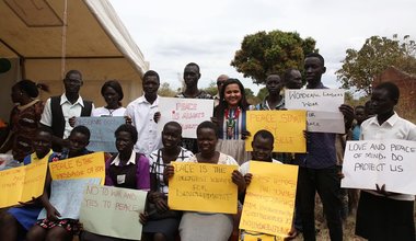 south sudan unmiss un youth envoy torit peace education vocational training employment skills