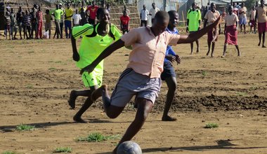 Youth in Eastern Equatoria celebrate peace through sport