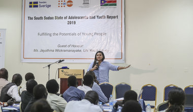 unmiss south sudan un youth envoy state of the youth report education employment cultural practices gender-based violence gender inequality child marriages