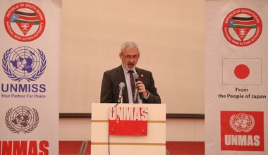 unmiss unmas south sudan international day of mine awareness juba demining funding humanitarians peacekeepers
