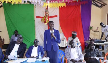 unmiss south sudan lakes state yirol peace climate forum flooding floods cross-border conflict prevention