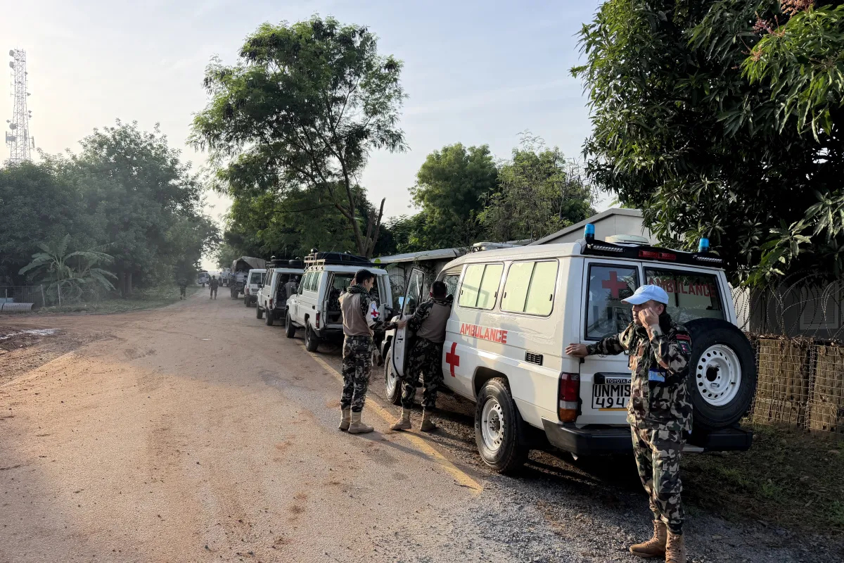 UN Peacekeeping UNMISS South Sudan Patrol Central Equatoria