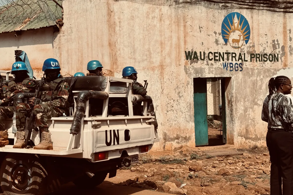UN Peacekeeping UNMISS South Sudan Wau Prison reintegration