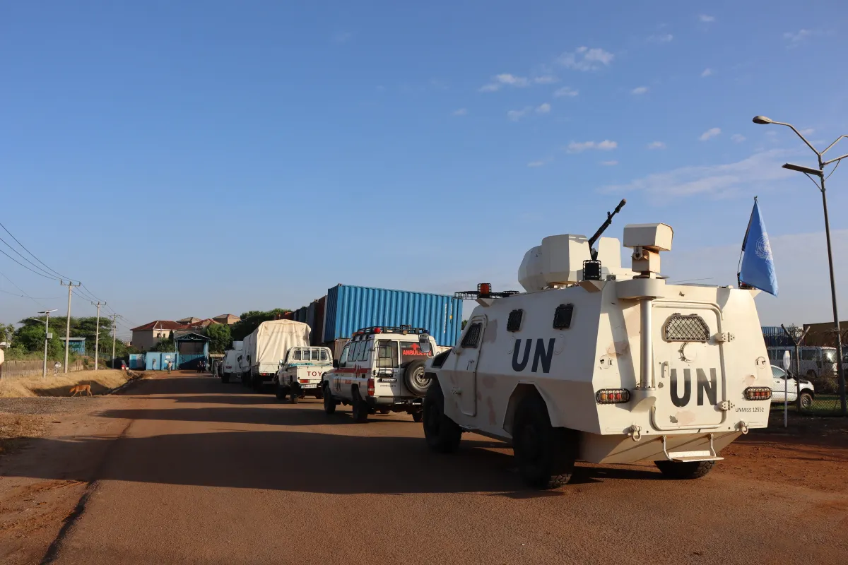 UN Peacekeeping UNMISS South Sudan Terekeka Patrol