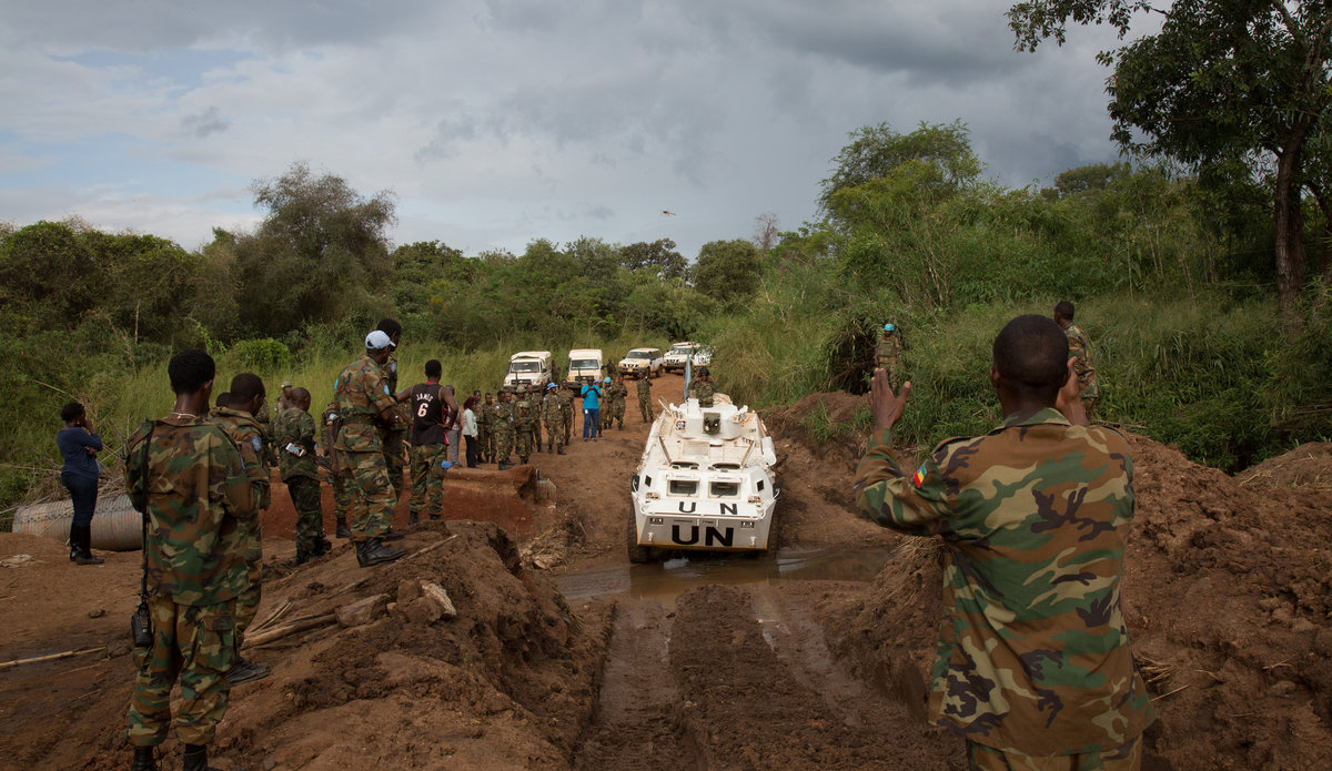 UN Peacekeepers Work to Improve Security and Safety on Main Road to Yei
