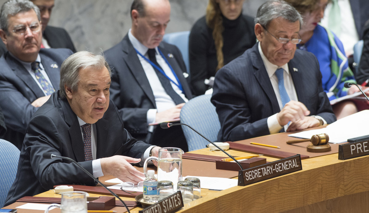 un secretary general children and armed conflict security council