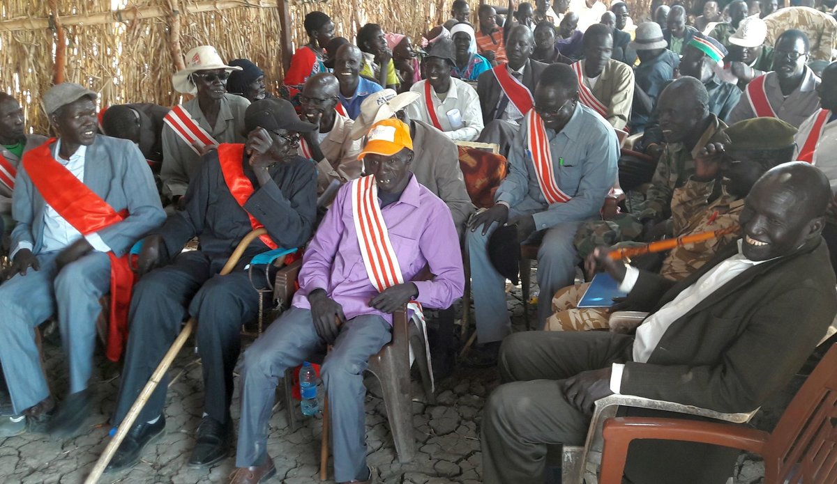 A model for peace: Residents of Gel Achel in Upper Nile rise above tribal differences