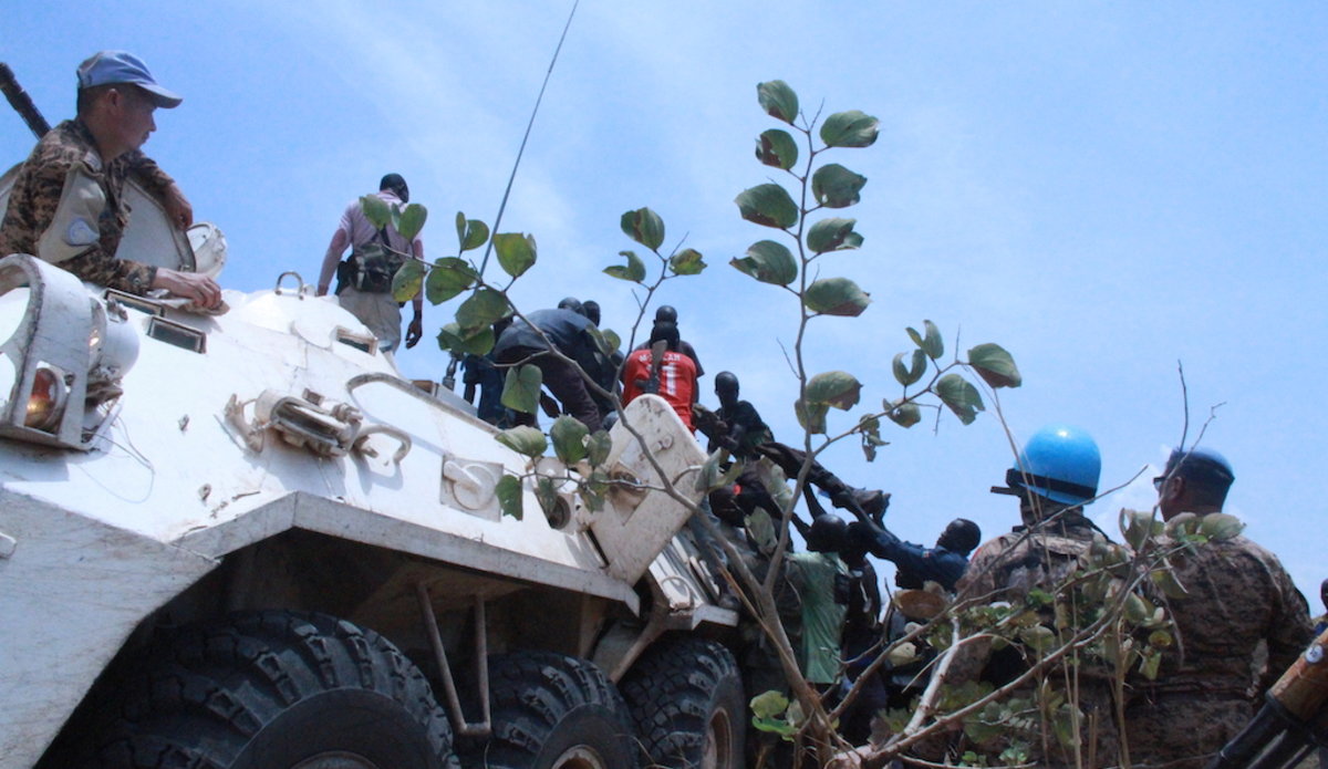 UNMISS peacekeepers respond to intercommunal clashes near Bentiu