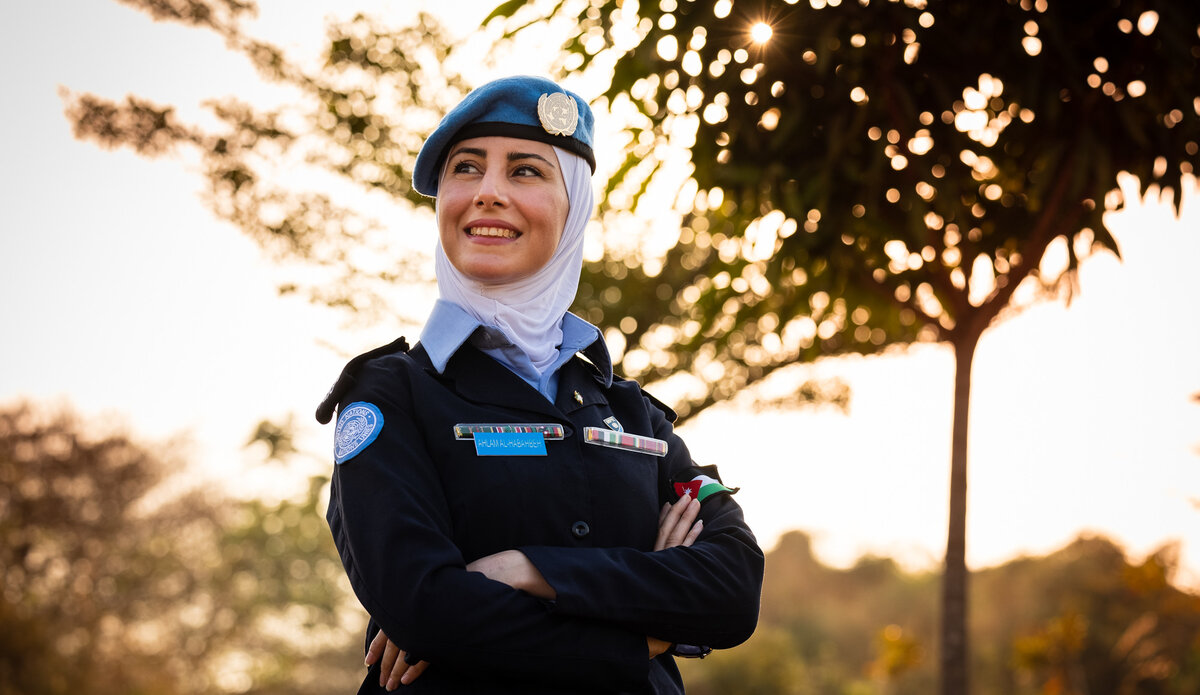In Focus: International Women’s Day: Ahlam Al-Habahbeh, Jordan | UNMISS