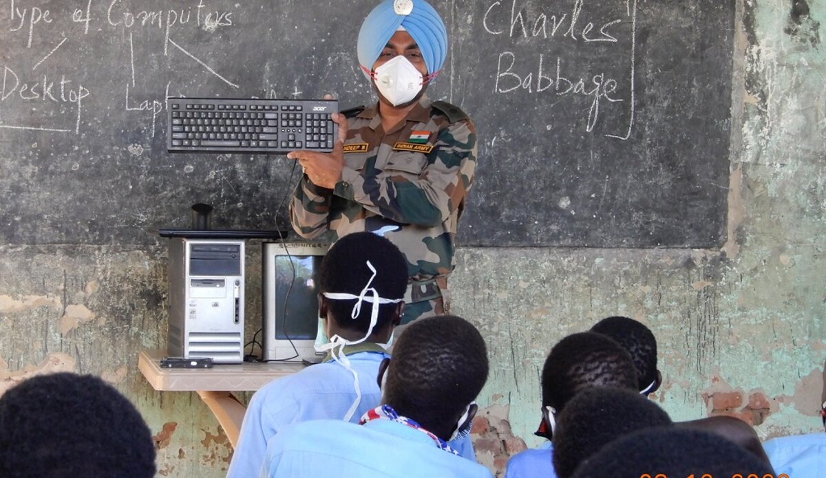 unmiss south sudan malakal computer skills training basic level school students