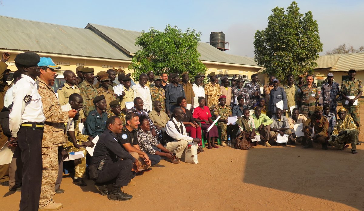 Community in Magwi feels safer following UNPOL sensitization workshop