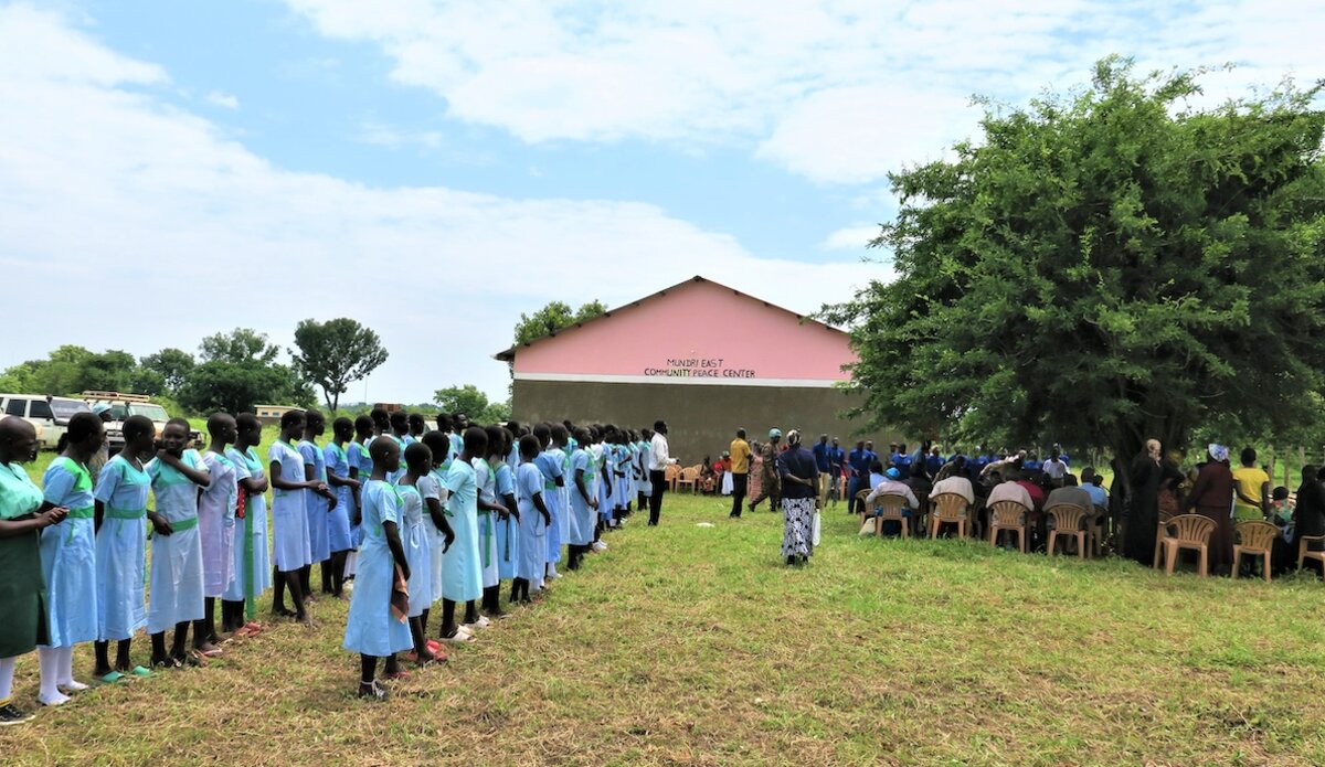 unmiss south sudan western equatoria east mundri kediba school quick impact project peacebuilding