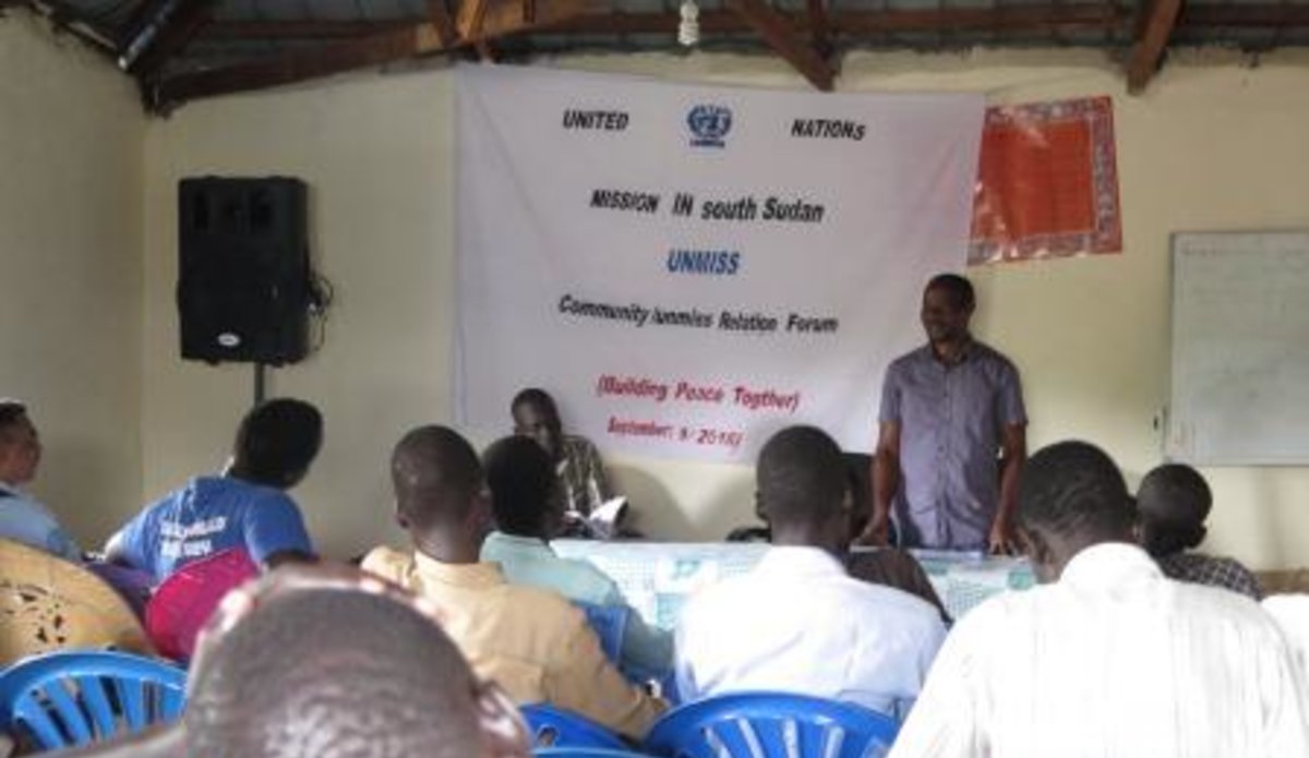 Civil society in Gogrial State vows to educate communities on UNMISS mandate