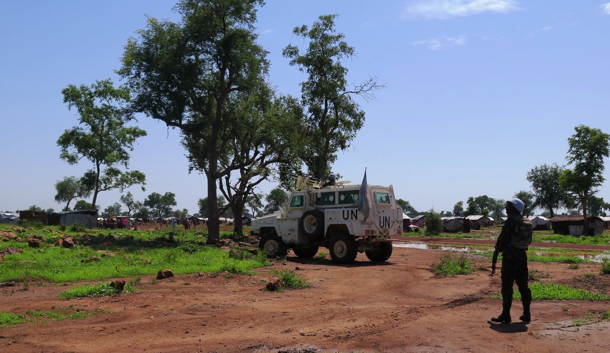 Confidence-boosting role played by UN peacekeepers in South Sudan refugee settlements