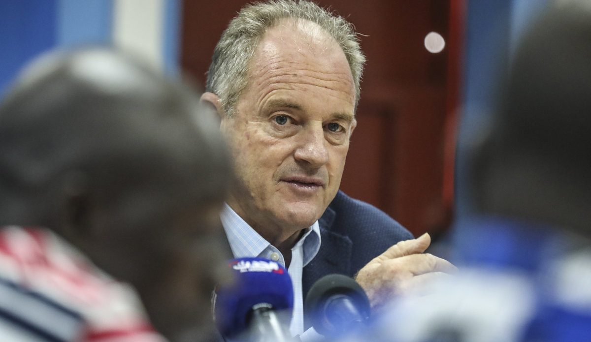 unmiss srsg david shearer press conference juba relief revitalized peace agreement implementation extension