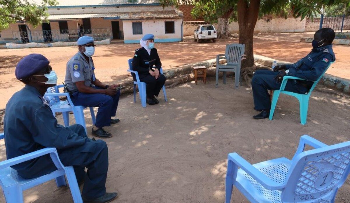 UNMISS COVID-19 peacekeepers peacekeeping South Sudan Women's Day Female Prisoners Prisons Peacekeepers UNPOL Wau
