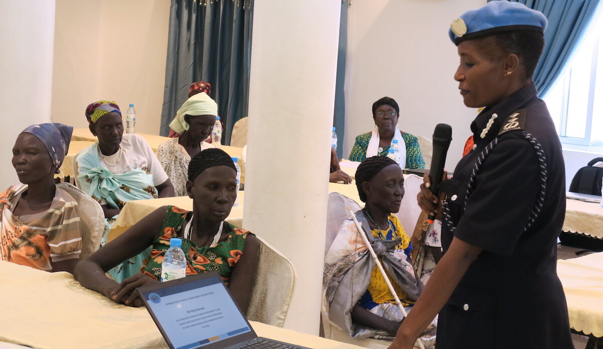 unmiss south sudan 16 days of activism juba gbv stakeholders grant empowerment stigma vocational trainings