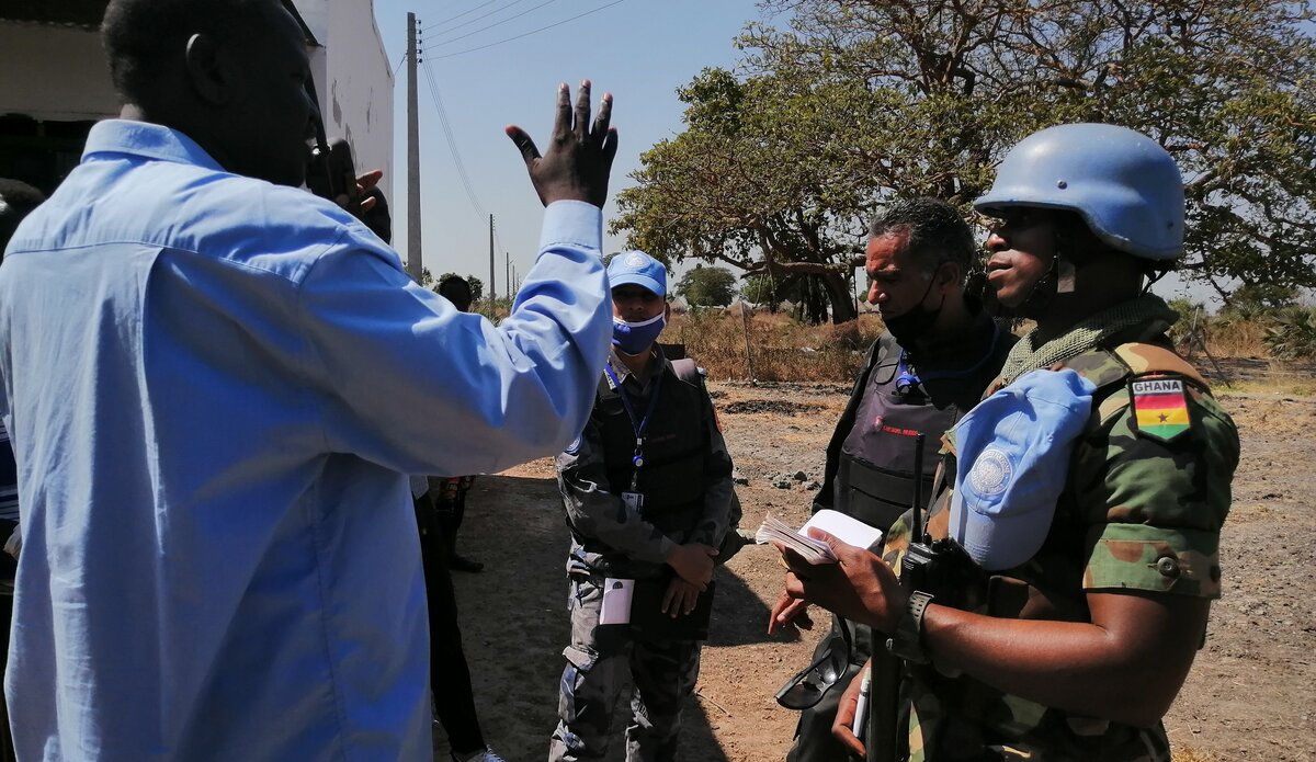 UNMISS protection of civilians conflict peacekeepers South Sudan peacekeeping Ghana