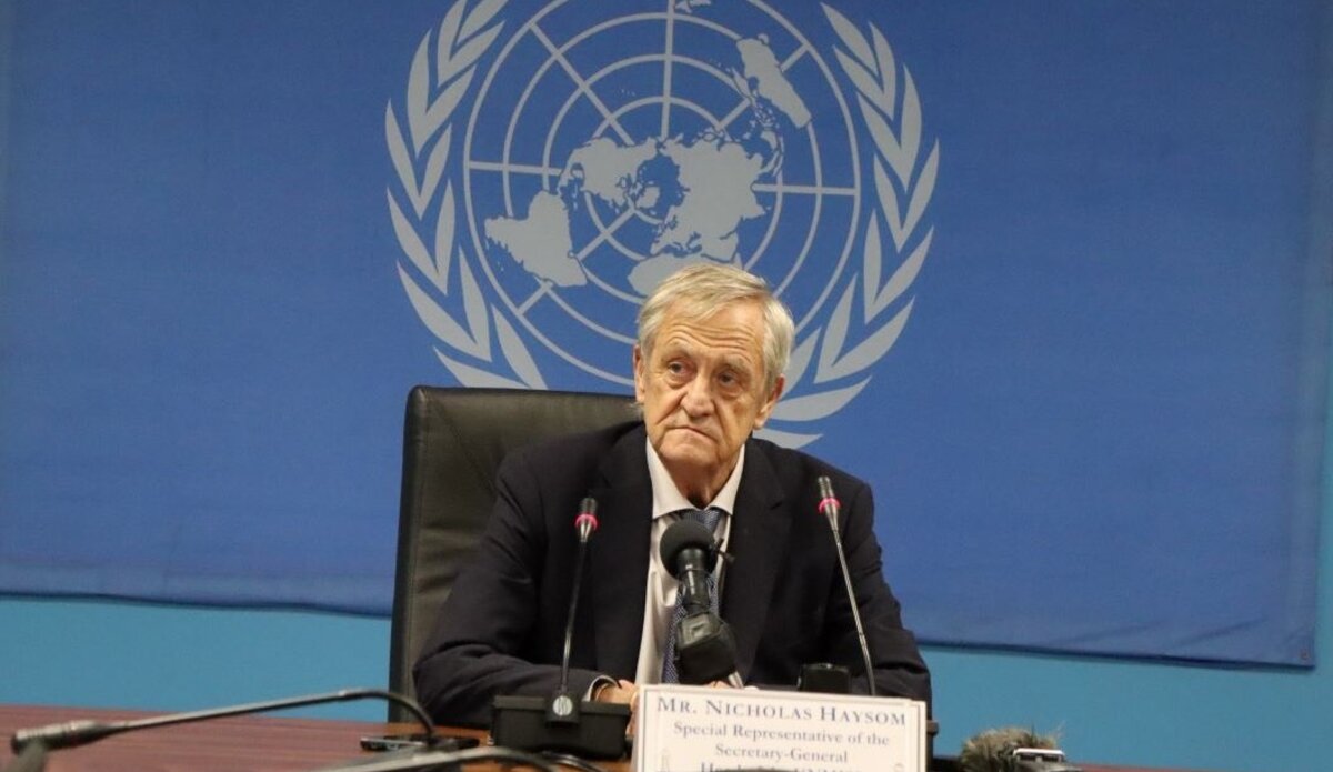 Peace South Sudan UNMISS UN peacekeeping peacekeepers elections constitution SRSG Nicholas Haysom Press conference