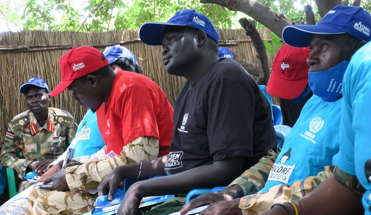 unmiss child protection child rights peace peacekeeping south sudan peacekeepers cantonment central equatoria