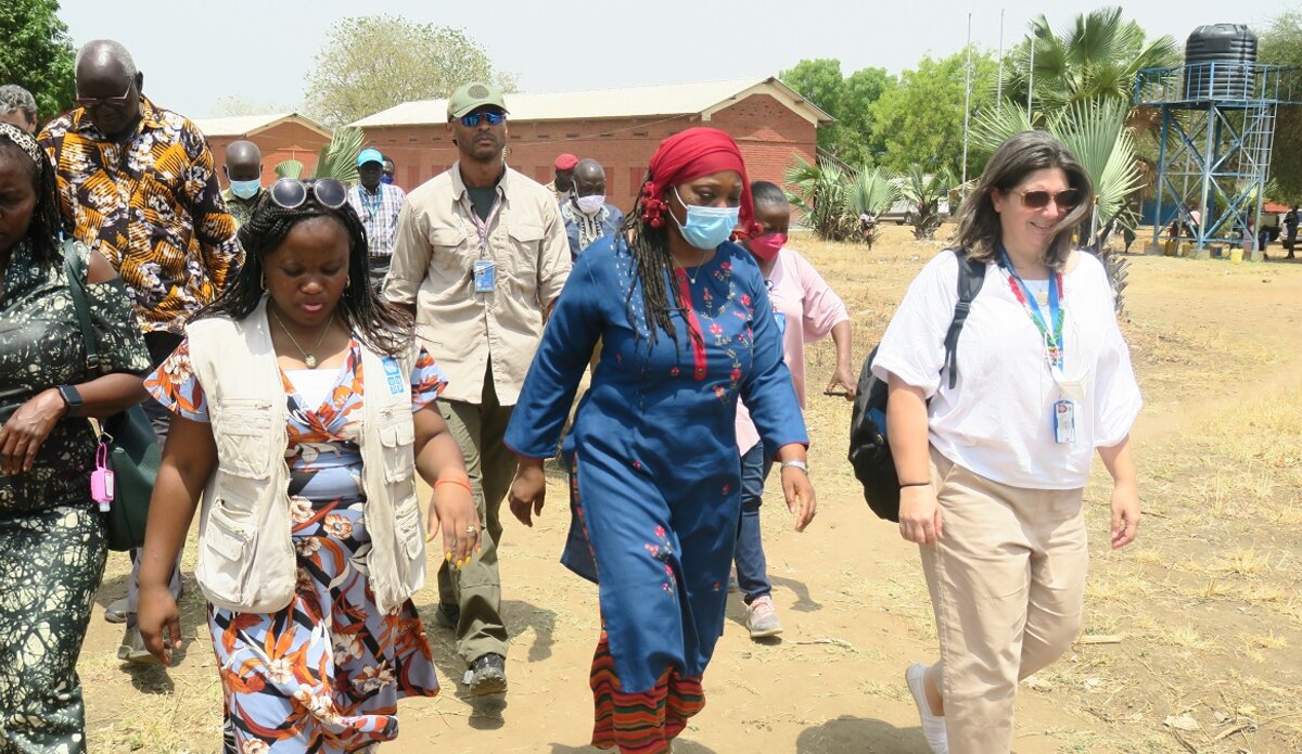 UNMISS sara beysolow nyanti humanitarian resident coordinator torit peace development triple nexus south sudan