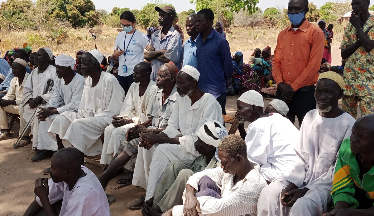 unmiss UNHCR voluntary returns humanitarian refugees western bahr el ghazal south sudan