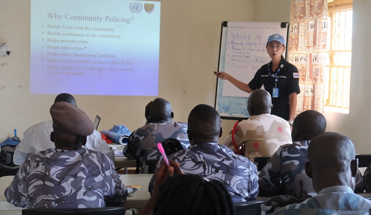 UNMISS UNPOL capacity building SSNPS south sudan eastern equatoria torit police rule of law peacekeeping united nations peacekeepers