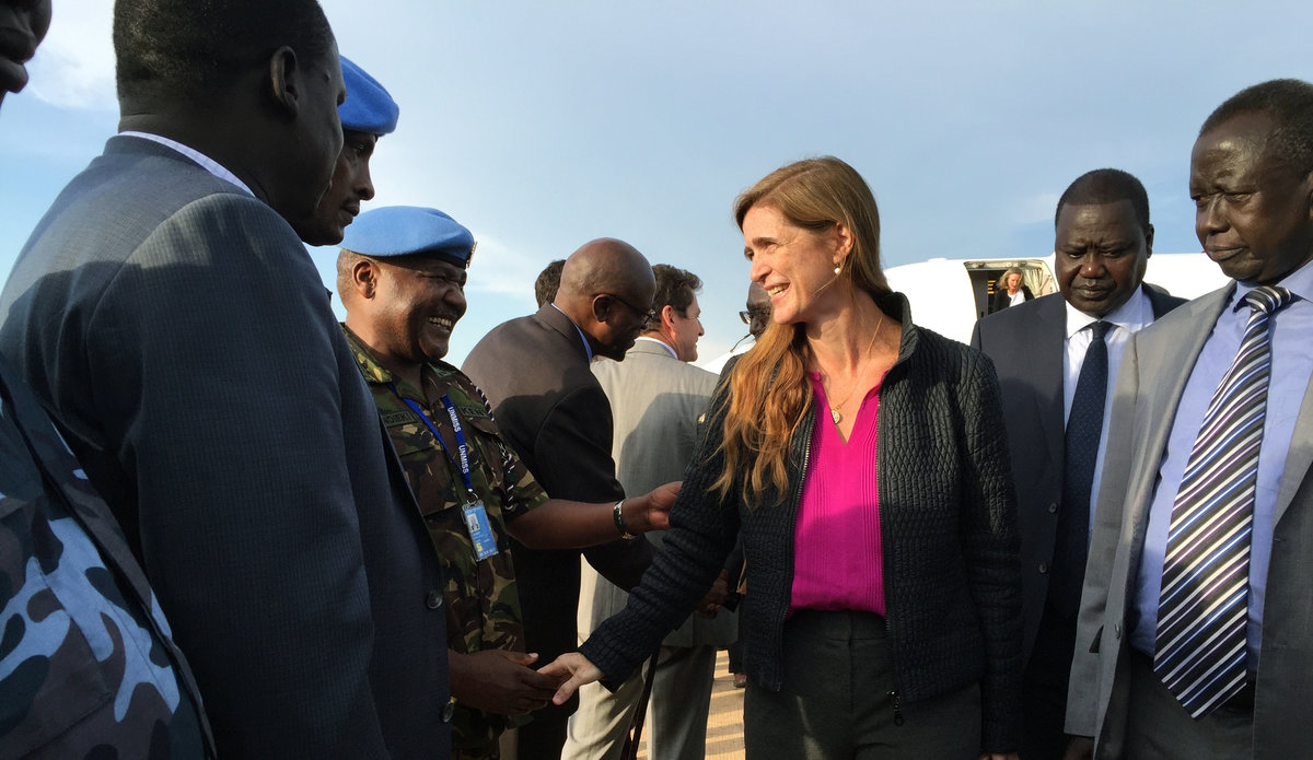 UN Security Council delegation visits South Sudan