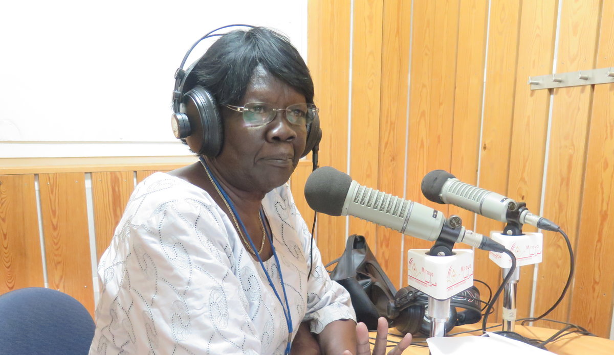 Dr. Priscilla Joseph of the South Sudan Women Network for Peace