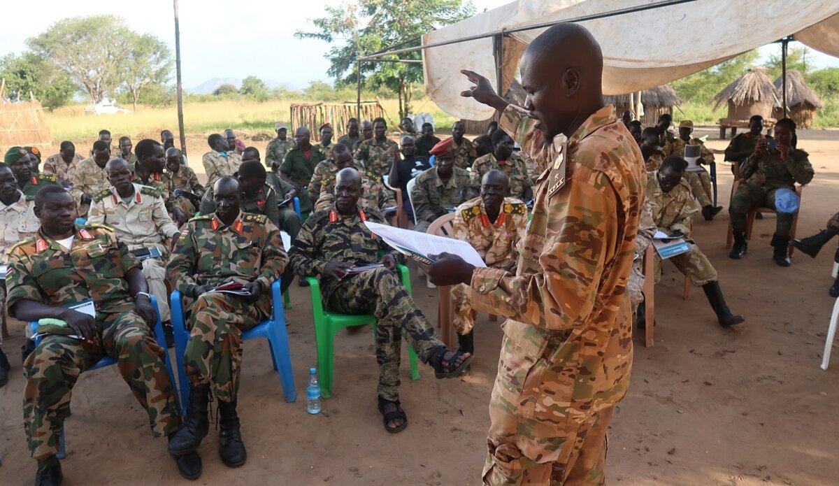 unmiss capacity building organized forces human rights SPLA-iO Eastern Equatoria military south sudan united nations un peacekeeping human rights