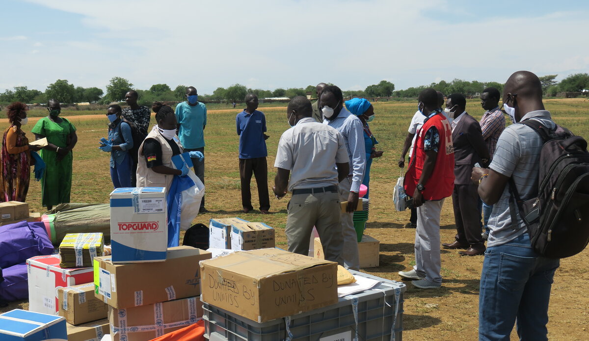 unmiss south sudan protection of civilians humanitarian assistance Torit peacekeepers peacekeeping WHO FAO UNICEF UNDP One UN Kapoeta COVID19 Coronavirus