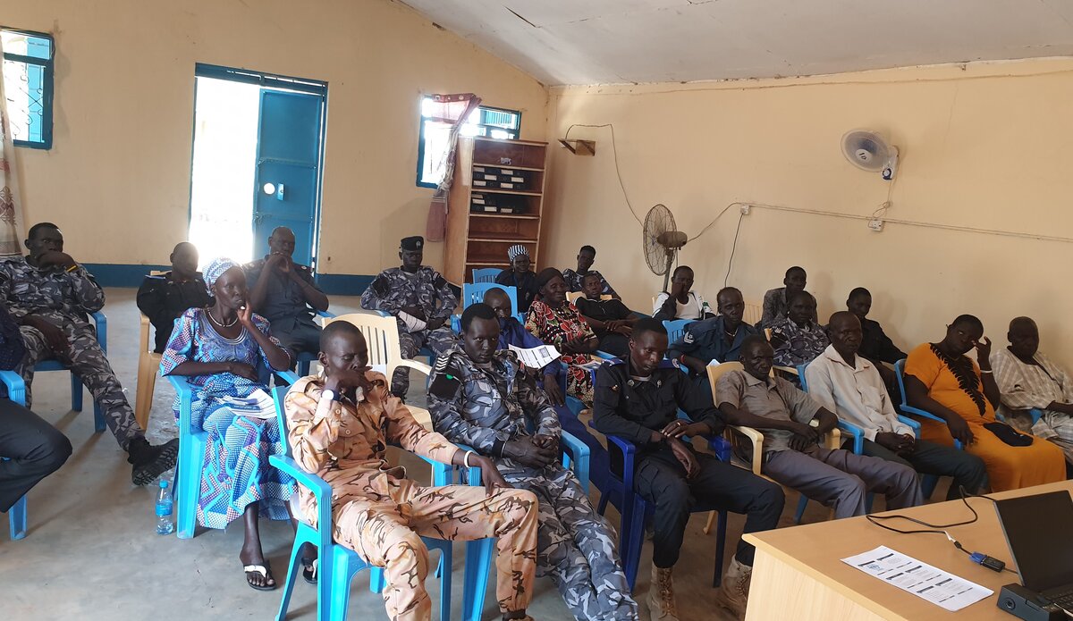 UNMISS UNPOL peacekeepers South Sudan Lakes capacity building training police crime 