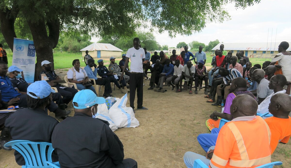UNMISS protection of civilians South Sudan UNPOL police capacity building police community relations bor jonglei united nations peacekeeping peacekeepers 