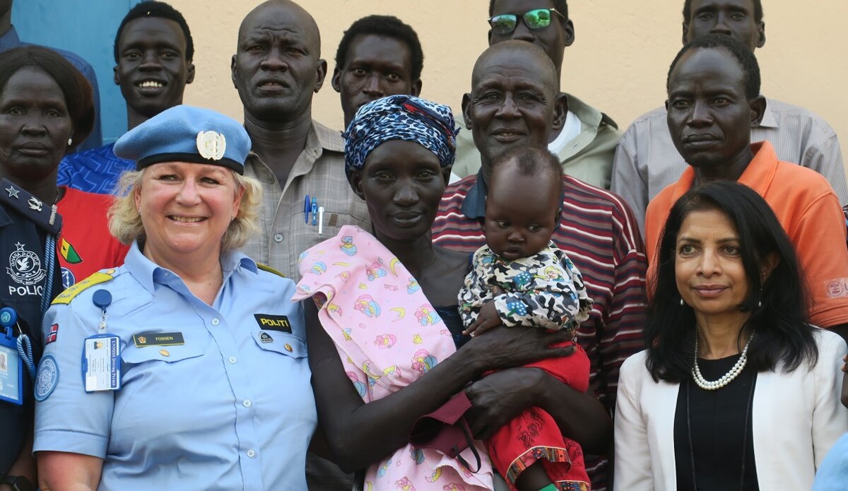 UNMISS south sudan jonglei rule of law police partnerships peace security crime community watch group