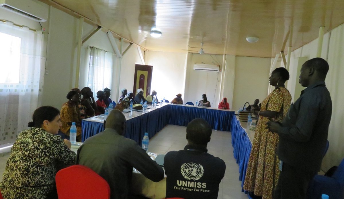 Bor Murle Dinka women agreement end fighting first meeting unmiss south sudan