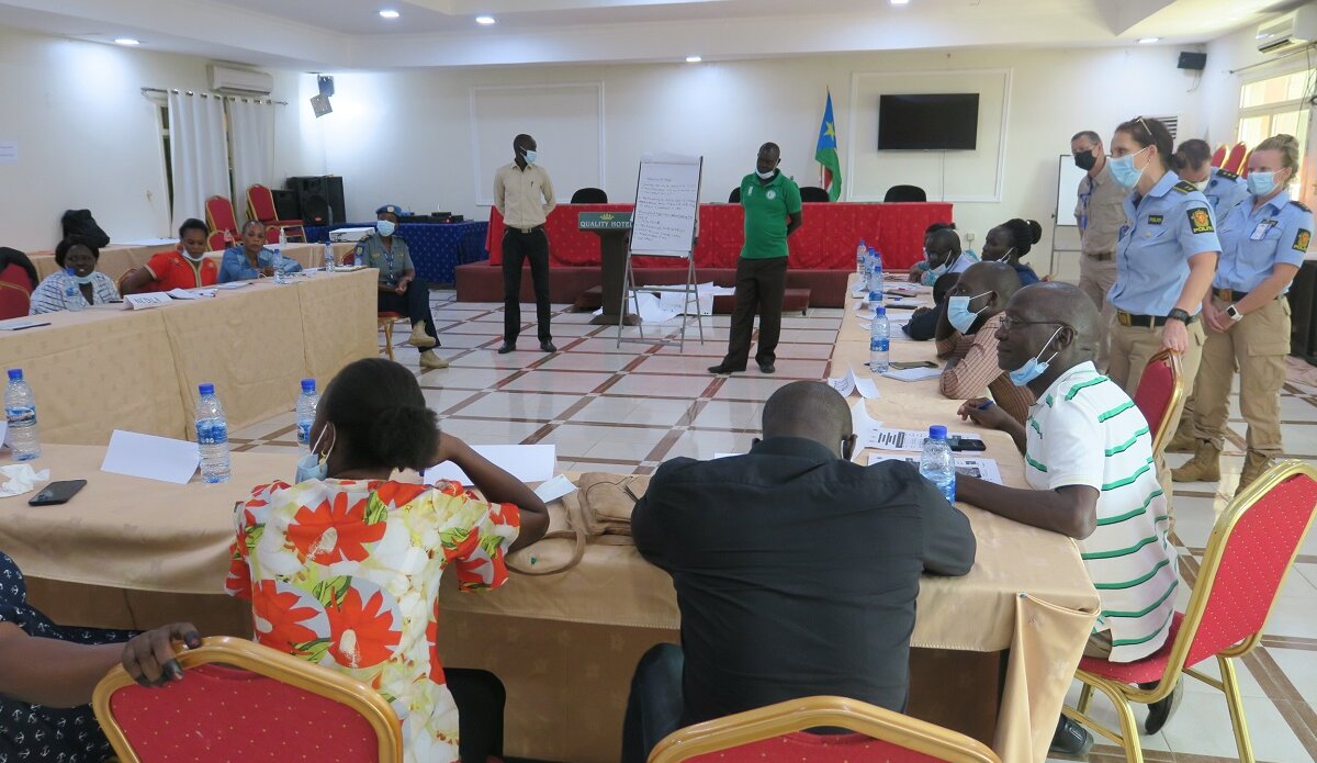 UNMISS capacity building UNPOL United Nations South Sudan police conflict sexual violence gender-based violence training of trainers