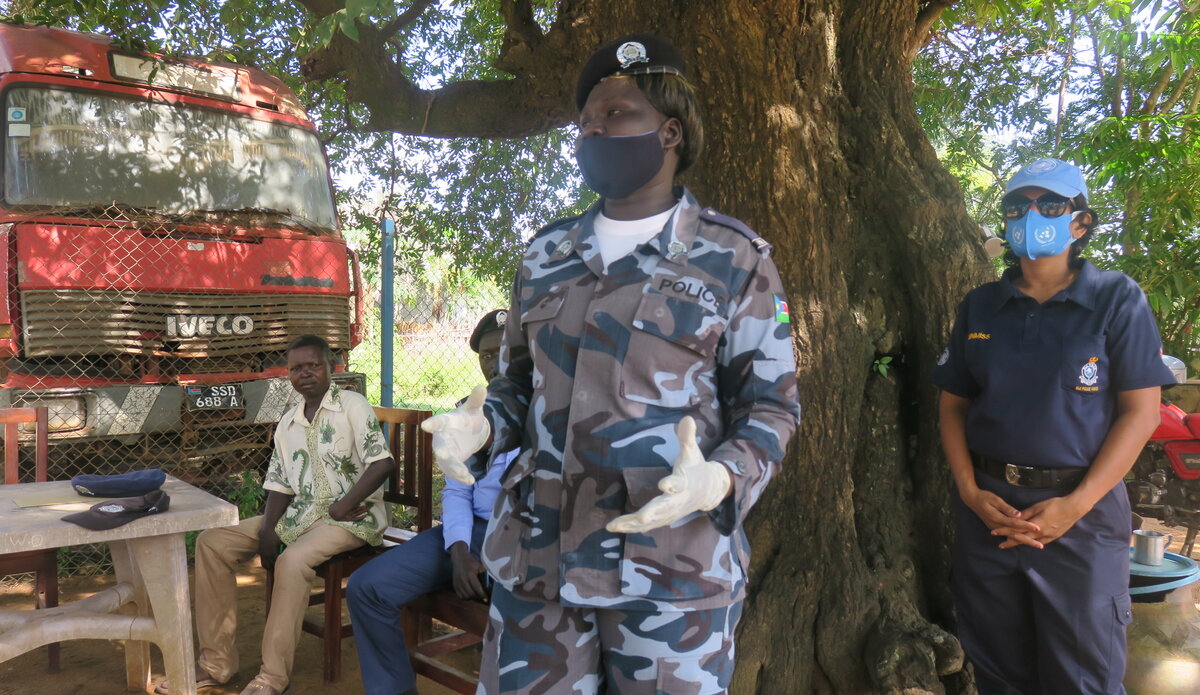 UNMISS protection of civilians women police SGBV CSRV peacekeepers South Sudan peacekeeping peacekeepers UNPOL Torit SSNPS