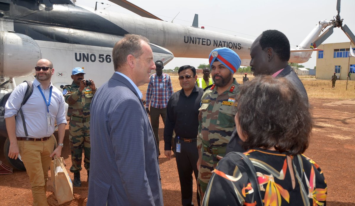 Outgoing UNMISS commander appeals to South Sudanese to resolve conflicts peacefully