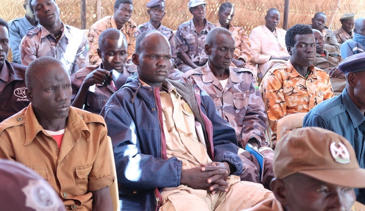 unmiss south sudan workshop training aweil police illiteracy