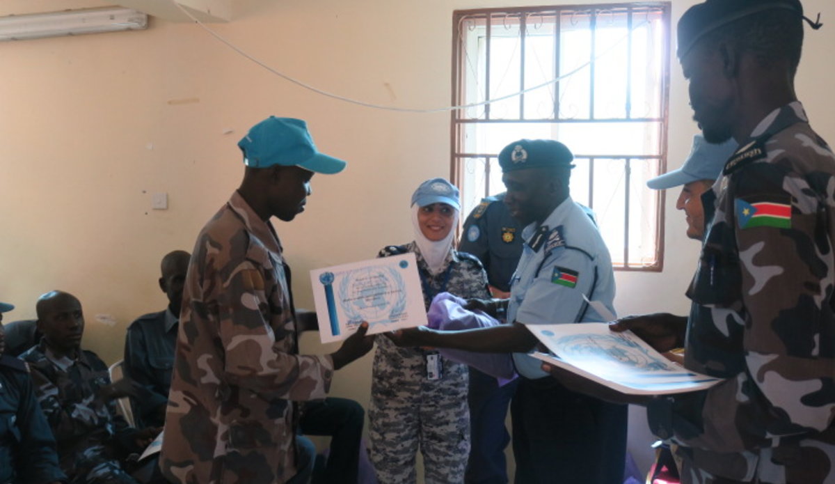 unmiss unpol south sudan torit kapoeta capacity building police