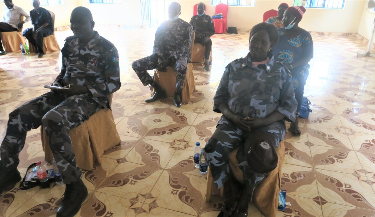 UNMISS protection of civilians UNPOL community policing law and order capacity building warrap 