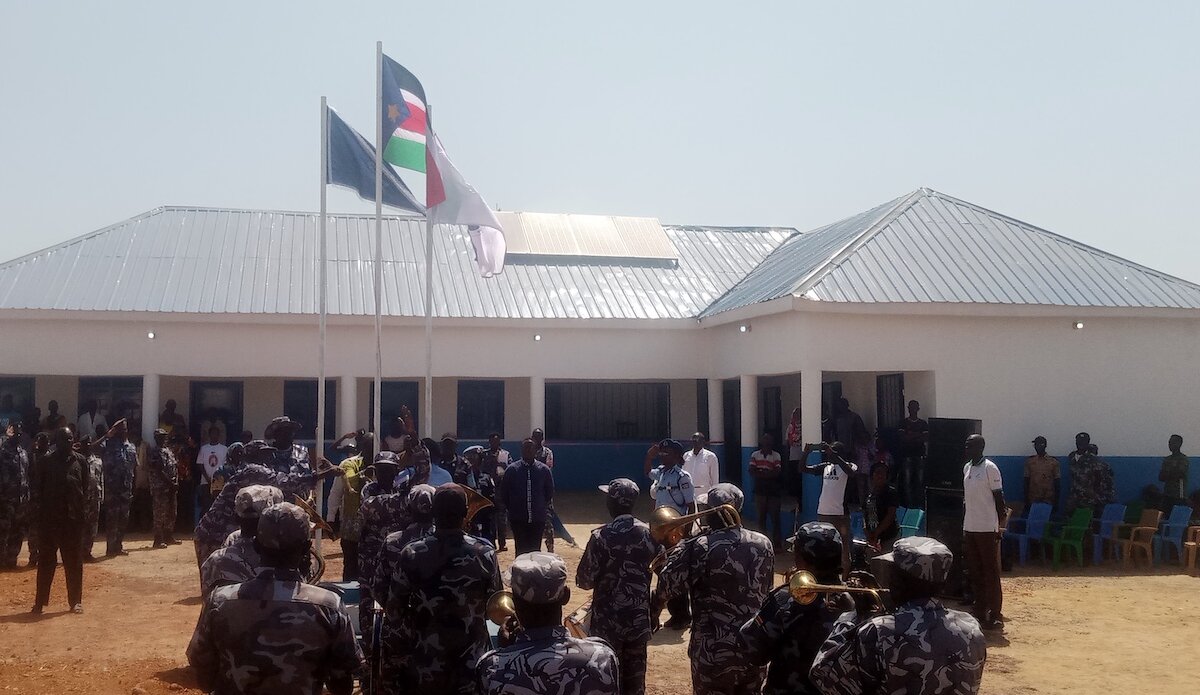 unmiss south sudan wau quick impact project protection of civilians return of idps human rights police station