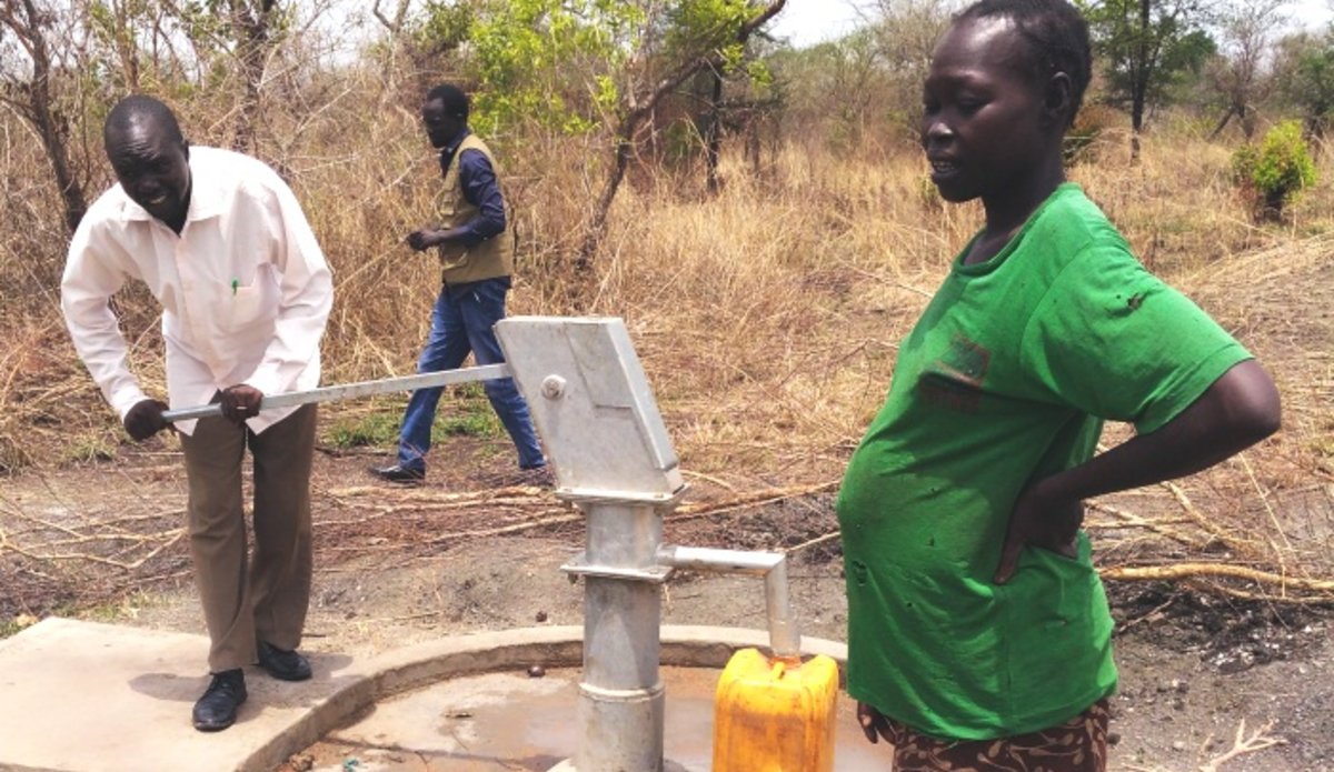 UNMISS gifts new clean water facilities to Ladu community in Juba quick impact project