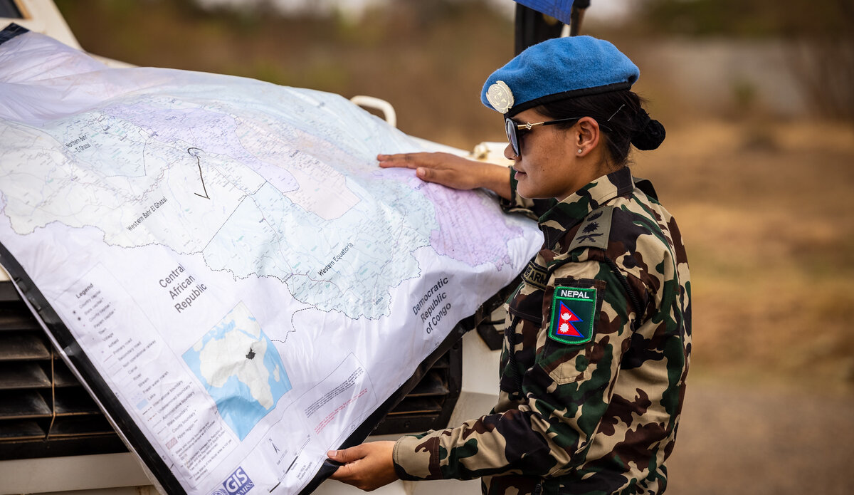 UNMISS protection of civilians peacekeepers South Sudan peacekeeping Nepal International Women's Day