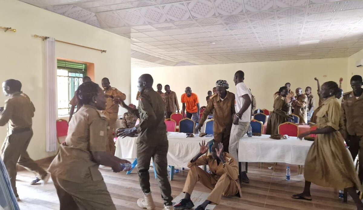 unmiss south sudan warrap kuajok prison management dignity humane approach mutually beneficial