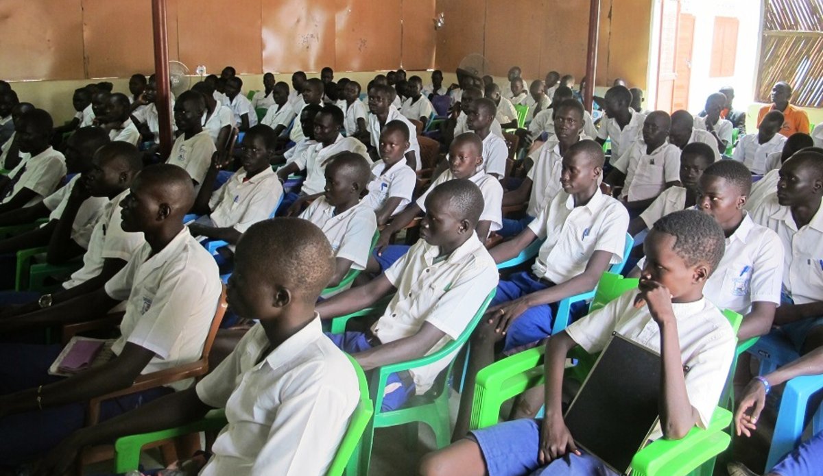 Rumbek teenagers say early and forced marriage threatens right to education in South Sudan UNPOL UNMISS