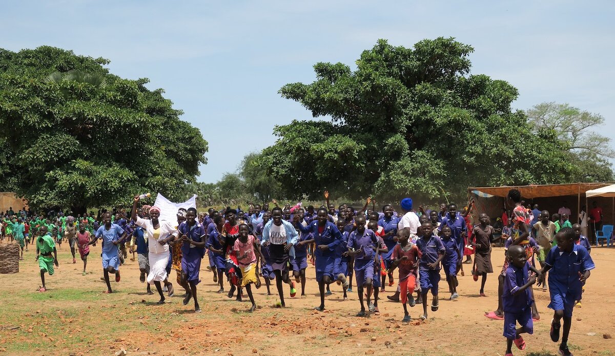 unmiss south sudan northern bahr el ghazal aweil east primary school quick impact project no more under the tree classrooms