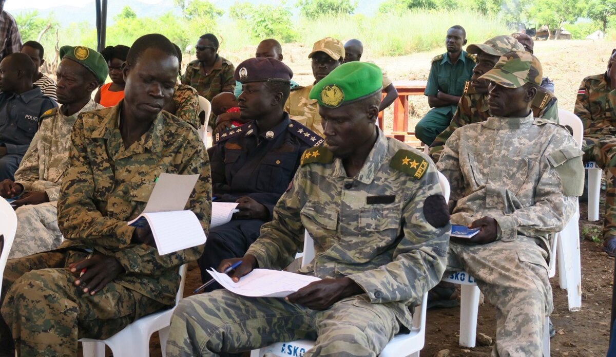 UNMISS Trains South Sudanese Military Commanders On Human Rights And ...