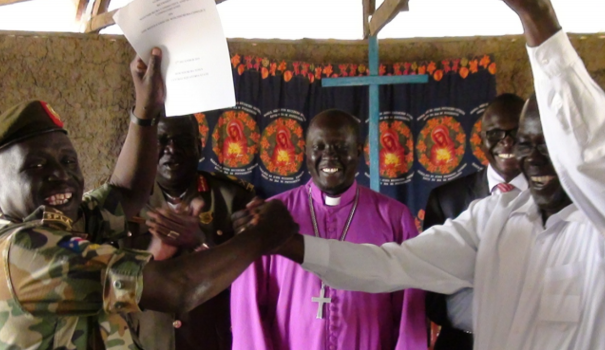Shun tribalism and unite as a nation – Bishop Paul Yogusuk tells leaders and citizens of South Sudan