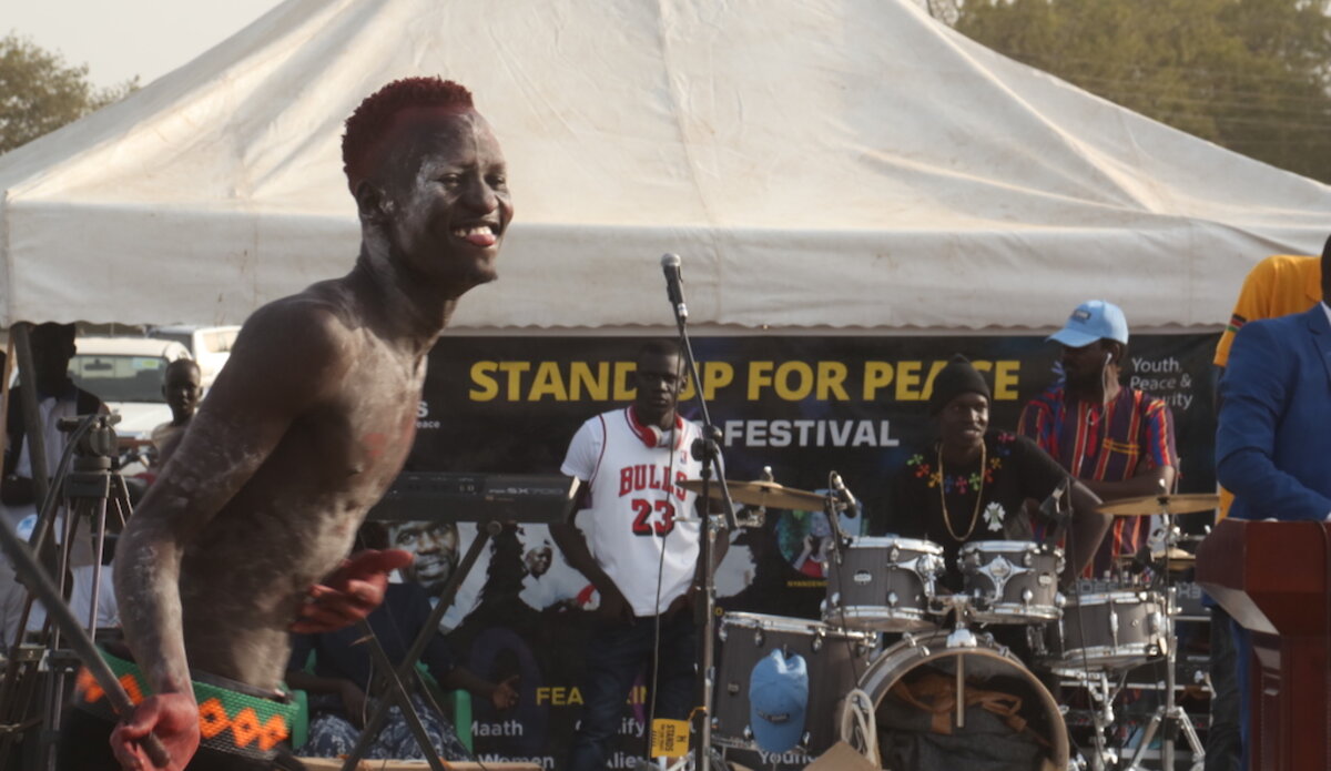 unmiss south sudan bor jonglei state concert stand up for peace thousands of people united social cohesion reconciliation